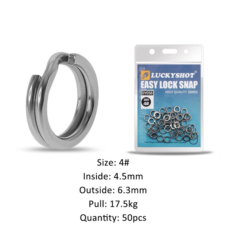 LuckyShot®️ Split Rings