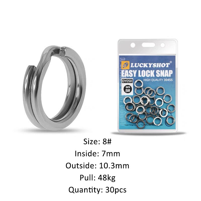 LuckyShot®️ Split Rings